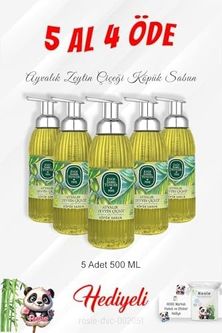 Diğer 128848891 Köpük Sabun 500 Ml Ayvalık Zeytin Çiçeği 5 Al 4 Öde Ve Rosie Pamuk