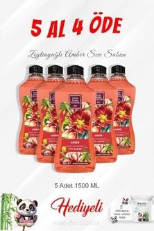 Diğer 128849019 Zeytinyağlı Sıvı Sabun 1500 Ml 5 Al 4 Öde Ve Rosie Pamuk