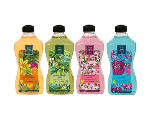 Diğer 128849077 Bodrum Mandalinası, Çeşme Limonu, Kiraz Çiçeği Ve Okyanus Sıvı Sabun 1.5 Litre Pet Şişe