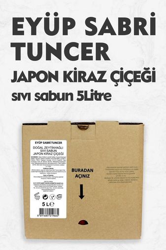 Diğer 128849142 Kiraz Çiçeği Sıvı Sabun Bag 5 Litre
