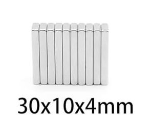 Diğer 128857805 Hdg Mıknatıs Dekoratif Magnet Güçlü Çekim 30X10X4 Mm 5 Adet