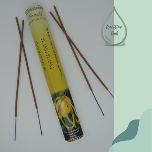 Diğer 128860311 Aromatika Ylang Ylang Çubuk Tütsü 20 Çubuk