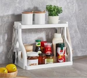 Diğer 128861102 Store Pratik Düzen Iki Katlı Mutfak/dolap Içi Organizer