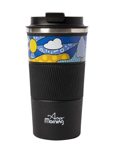 Diğer 128861827 Any Morning 500 Ml Paslanmaz Çelik Termos Mug, Siyah Ba21549