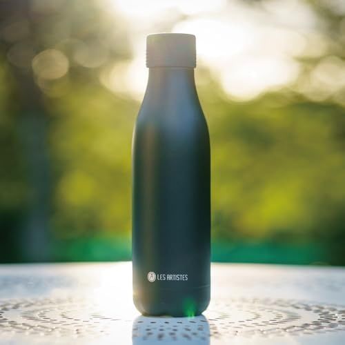 Diğer 128862679 Les Artıstes Paris A-4339 Bottle'up Termos, 500 Ml, Bpa İçermeyen Termos, Tekrar Kullanılabilir, 12 Saat Sıcak Ve 24 Saat Soğuk Tutar, Paslanmaz Çelik,