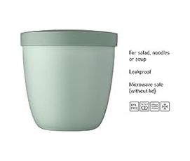Diğer 128863126 Elipse Snackpot Beyaz 500 Ml Pratik Kap Gıdaların Saklanması Ve Taşınması İçin Derin Dondurucuya Uygun Bulaşık Makinesinde Yıkanabilir, Pp, 107 Mm