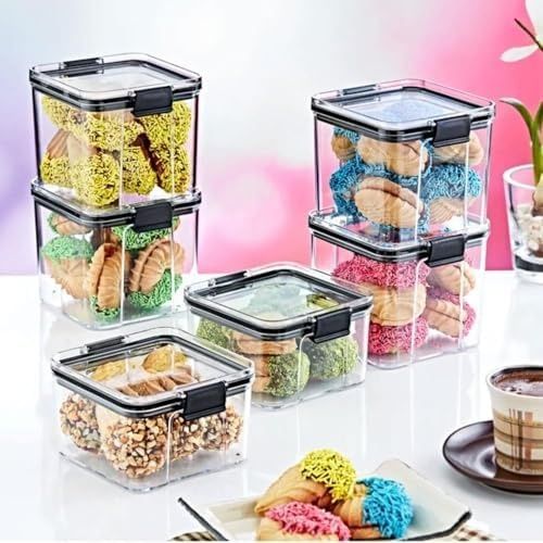 Diğer 128863254 Saklama Kapları - 3'lü Set Orta 3 X 700 Ml -