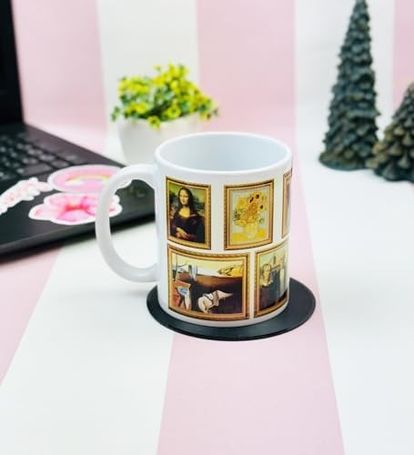 Diğer 128863568 Art Tablo Tasarımlı Kupa Bardak