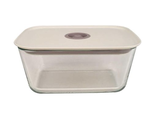Diğer 128863627 Fika Clik Bej Dikdörtgen Saklama Kabı 1380 Ml