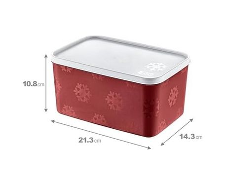 Diğer 128864135 4'lü Set No Frost Saklama Kabı Carmen 2600 Ml