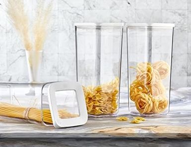 Diğer 128864861 Kare Saklama Kabı, 3X1700 Ml