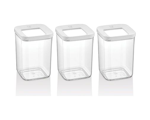 Diğer 128867087 Kare Saklama Kabı, 3X1000 Ml