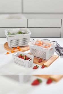 Diğer 128867151 - Lavin 7 Litre Açık Gri Saklama Kabı