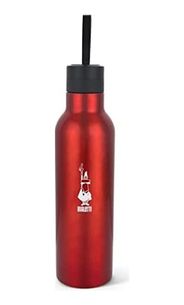 Diğer 128867407 - Termal Şişe - 500Ml - Kırmızı Renk - Paslanmaz Çelik - Çift Katmanlı - 12 Saat 24 Saat Soğuk Tutar - Hava Geçirmez Vidalı Kapak Özelliği - Özel Silikon Conta Sayesinde Sızdırmaz Şişe