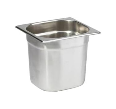 Diğer 128868455 Paslanmaz Çelik Gastronom/gastronorm Küvet Gn 1/6-150 17,6 X 16,2 X 15 Cm