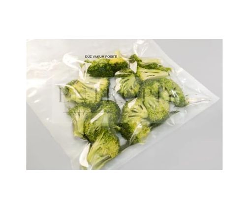 Diğer 128868763 Düz Vakum Poşeti 50 Adet 15X20 Cm - Ev Tipi Parlak Gıda Et Kuruyemiş Saklama Ve Dondurmaya Uygun 15X20 Ebatlarda 50 Adet