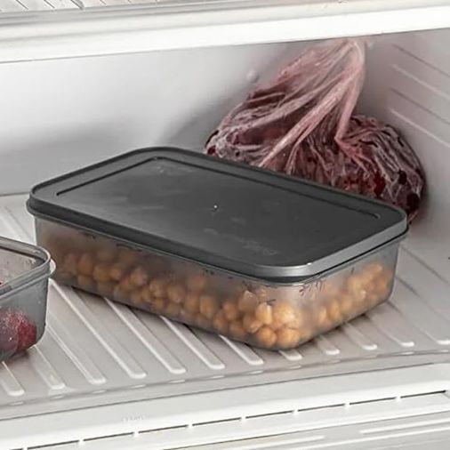 Diğer 128869217 No Frost Silikon Yumuşak Kapalı Saklama Kabı Dondurucu Ve Buzluk Saklama Kabı 1500Ml, Kapaklı No Frost Saklama Kabı 1500Ml, Derin Dondurucu Saklama Kabı 1500Ml