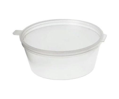 Diğer 128869980 60Cc Sert Plastik Kapaklı Küçük Mini Eşya Kutusu Et Suyu Tavuk Suyu Sos Kabı 50'li