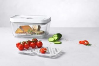 Diğer 128871651 Fresh & Save Vakum Aksesuarları Seti Cam Kutular İçin, M/l / 2-Parça