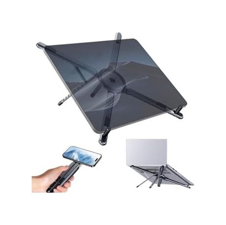 Diğer 128872831 Çok Amaçlı Laptop Standı Ve Telefon Tutucu, Manyetik, Katlanabilir, Tablet Standı, Selfie Çubuğu Özellikli, Ayarlanabilir
