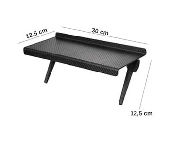 Diğer 128875225 30X12 Cm Katlanabilir Katlanabilir Televizyon Tv Standı Ayarlanabilir Ekran Üstü Raf Portatif Eşya