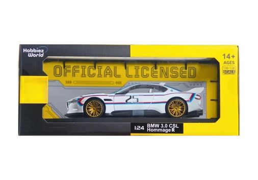 Diğer 129583149 Mey İthalat 1/24 Bmw 3.0 Csl Hommage R Model Araba