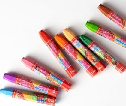Diğer 130368415 Altıgen Pastel Boya, 12 Renk, Plastik Kutu, Yumuşak Ve Canlı Renkler, Rahat Kullanım, Etkili Uygulama 0000 Clear