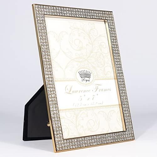 Diğer 130370140 Royal Designs 5X7 Turner Altın Ve Parlak Metal Resim Çerçevesi