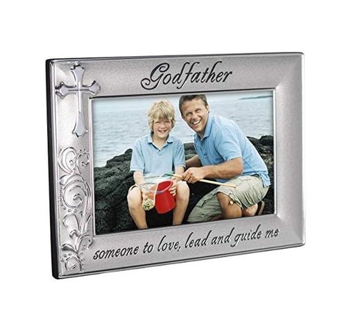 Diğer 130374007 Malden International Designs Haçlı Resim Çerçevesi, 10 X 15 Cm, Gümüş Renkli