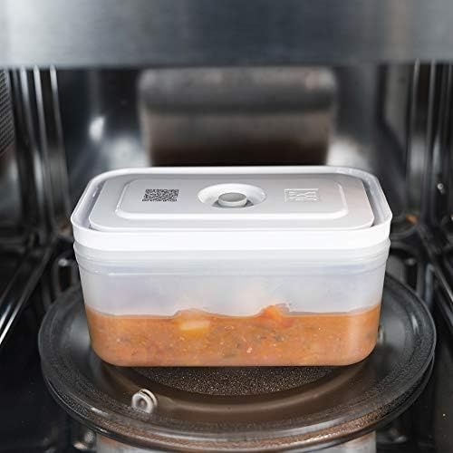 Diğer 130375455 Fresh & Save Vakumlu Saklama Kabı, M, Plastik, Yarı Şeffaf-Gri