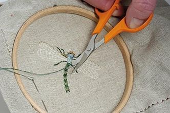 Diğer 130376393 Fiskars Kavisli Bıçaklı Manikür/nakış Makası, Toplam Uzunluk: 10 Cm, Sağ Ve Sol Elini Kullananlar İçin, Paslanmaz Çelik Bıçaklar/plastik Saplar, Klasik, 1005144