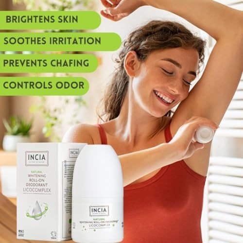 Diğer 130394321 Incia Natural Whitening Beyazlatıcı Kompleks Doğal Roll-On Deodorant 50Ml 1 Paket