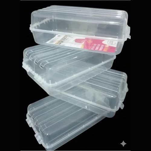 Diğer 131599719 Kadın Set Şeffaf Ayakkabı Saklama Kutusu Taşıma Saklama Kabı Organizer İstiflenebilir Plastik Ayakkabılık 4 Açık Bej - Bej 0