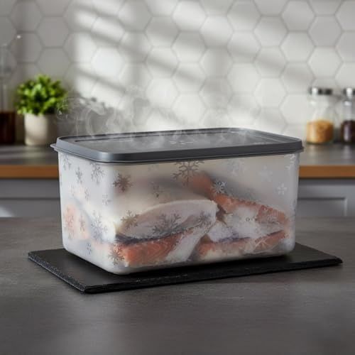 Diğer 131600199 No Frost Silikon Yumuşak Kapalı Saklama Kabı Dondurucu Ve Buzluk Saklama Kabı 3150 Ml, Kapaklı No Frost Saklama Kabı 3150 Ml, Derin Dondurucu Saklama Kabı 3150 Ml
