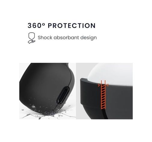 Diğer 131738789 Soundcore Liberty 4 Nc İle Uyumlu Kılıf Silikon Koruyucu Yumuşak Silikon Darbeye Dayanıklı Koruyucu Yüksek Kaliteli Kılıf Liberty 4 Nc İçin Kancalı Koruma Lacivert