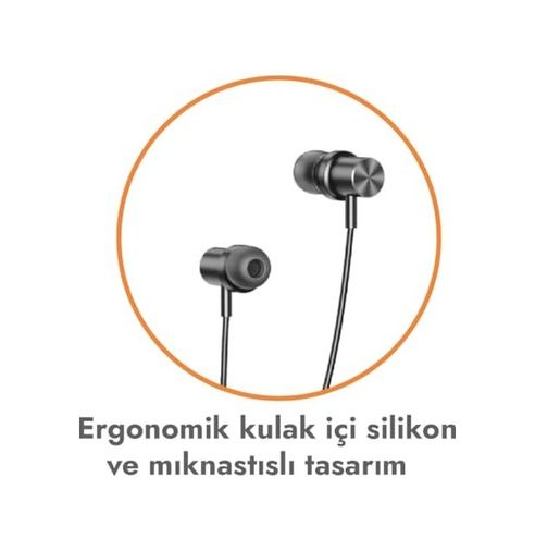 Diğer 131738865 450 Saat Boyundan Askılı Bluetooth Kulaklık Ultra Uzun Pil - Enc Çift Mikrofon