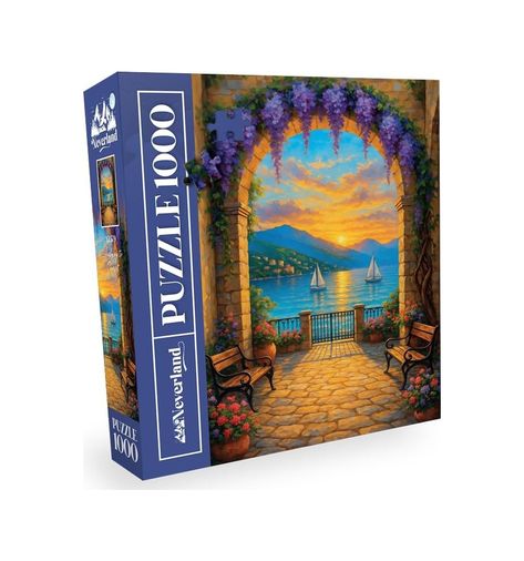 Diğer 131747622 1000 Parça - Archway To Sunset Günbatımına Kemerli Geçit