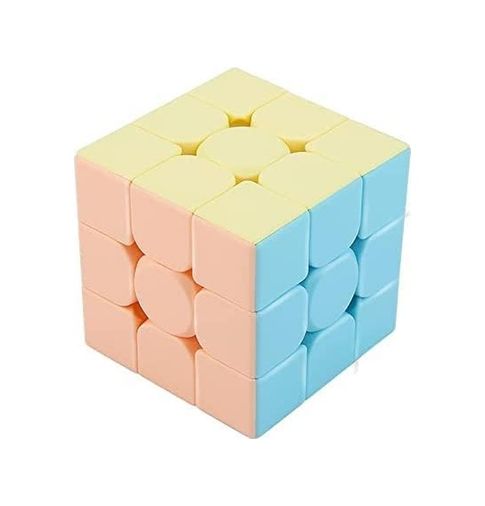 Diğer 131747760 Rubik Zeka Sabır Küpü Pastel Renkler 3 X 3 X 3