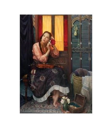 Diğer 131748020 Puzzle - Kızıl Kadın / 1000 Parça, 1072