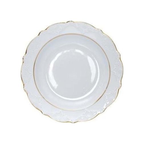 Diğer 142783243810340140557466 Hazan Altın Yaldız Çukur Tabak 22Cm Açık