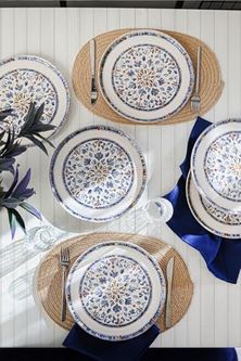 Diğer 142783243835920140557466 Servis Tabağı 28 Cm 6 Adet 22743 Açık