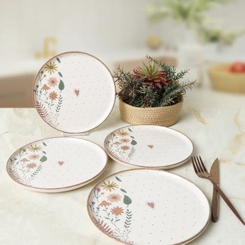 Diğer 142783243879620140557466 Soft Bloom Pasta Tabağı 22 Cm 4 Adet 22875 Açık