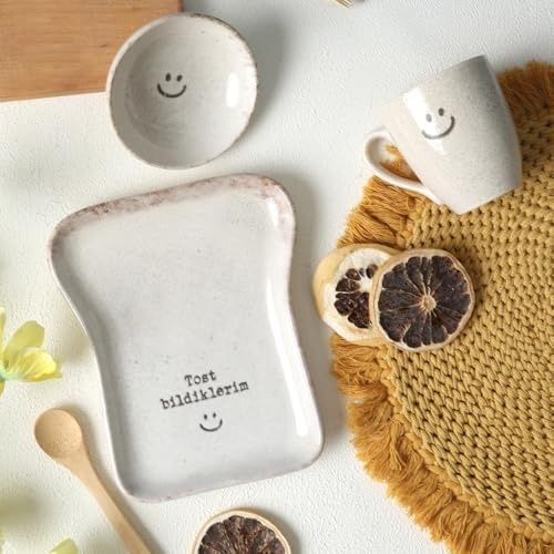 Diğer 142783243884240140557466 Atıştırmalık Tost Seti 3 Parça 22502-05 Açık
