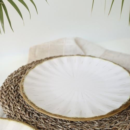 Diğer 142783243892270140557466 Rustik Servis Tabağı 27 Cm 6 Adet 21780 Açık