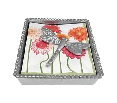 Diğer 142783244031320140557466 Marıposa Dragonfly Peçete Ağırlığı, Gümüş -