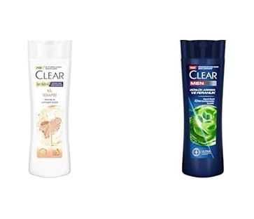 Diğer 142783244430930140557466 Clear Kil Terapisi Arınmış Ve Yumuşak Saçlar Kepeğe Karşı Etkili Şampuan 350 Ml Ve Clear Men Kepeğe Karşı Etkili Şampuan Günlük Arınma Ve Ferahlık 350 Ml