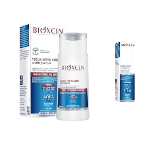 Diğer 142783244436710140557466 Aqua Thermal Kepek Karşıtı Şampuan 300 Ml & Aqua-Thermal Yoğun Kepek Karşıtı Termal Şampuan 200 Ml