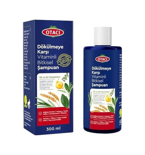 Diğer 142783244472180140557466 Otacı Dökülmeye Karşı Vitaminli Bitkisel Şampuan