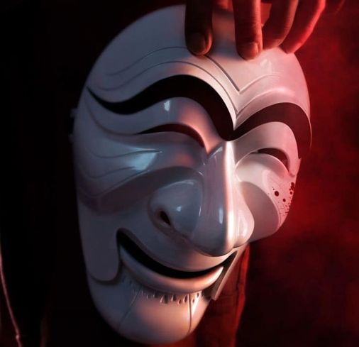 Diğer 47419446850 La Casa De Papel Kore Mask - Para Heist Maskesi - Dali Maskesi