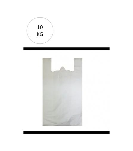 Diğer 47476017 Beyaz Atlet Poşet Mini Boy 20X34 Cm Takriben 2.350 Adet 10 Kg